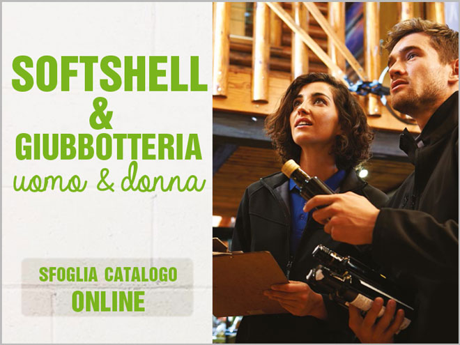 Softshell giubbotteria per link