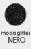 Moda Glitter NERO